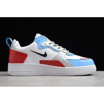 Nike Air Force 1 Ac Beyaz / Kırmızı / Mavi / Siyah Kaykay Ayakkabı Türkiye - FDUXBDO8